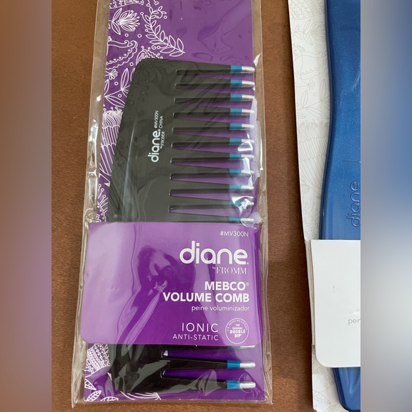 Diane by Fromm assortment of 3! Essential hair pick picks detangling combs NWT - Picture 2 of 5
